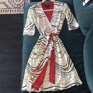 ABS Allen Schwartz Gorgeous wrap dress XS